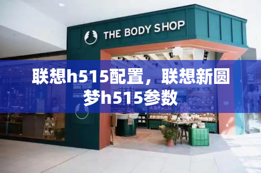 联想h515配置，联想新圆梦h515参数-第1张图片-星选测评