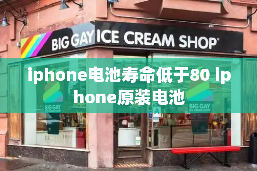 iphone电池寿命低于80 iphone原装电池-第1张图片-星选测评