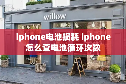iphone电池损耗 iphone怎么查电池循环次数