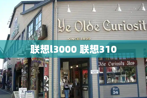 联想l3000 联想310-第1张图片-星选测评
