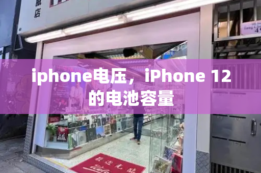iphone电压，iPhone 12的电池容量