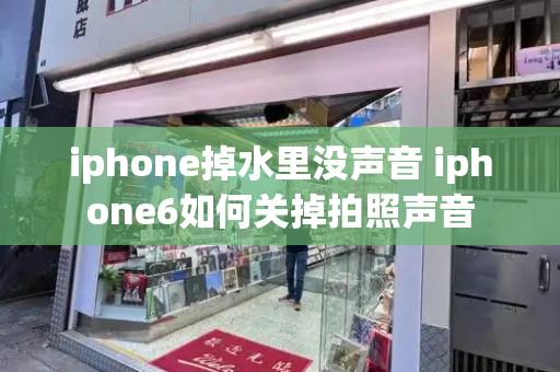 iphone掉水里没声音 iphone6如何关掉拍照声音-第1张图片-星选测评