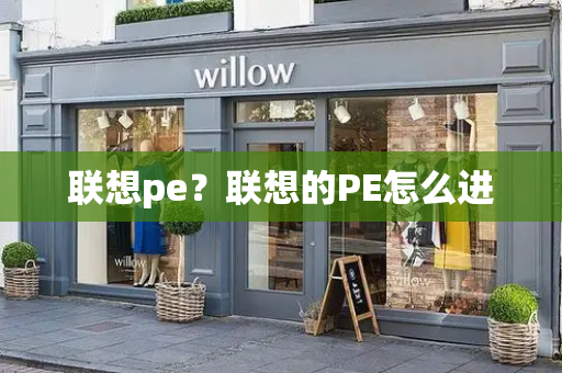 联想pe？联想的PE怎么进-第1张图片-星选测评