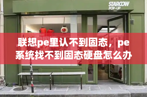 联想pe里认不到固态，pe系统找不到固态硬盘怎么办
