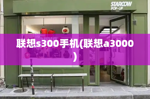 联想s300手机(联想a3000)