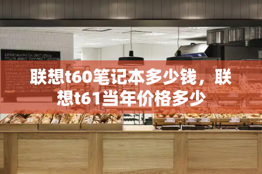 联想t60笔记本多少钱，联想t61当年价格多少