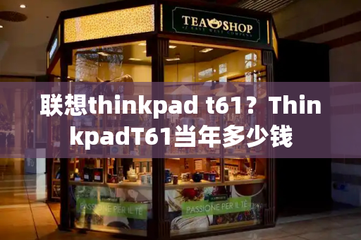 联想thinkpad t61？ThinkpadT61当年多少钱