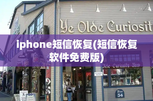 iphone短信恢复(短信恢复软件免费版)
