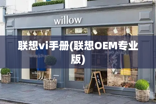 联想vi手册(联想OEM专业版)-第1张图片-星选测评