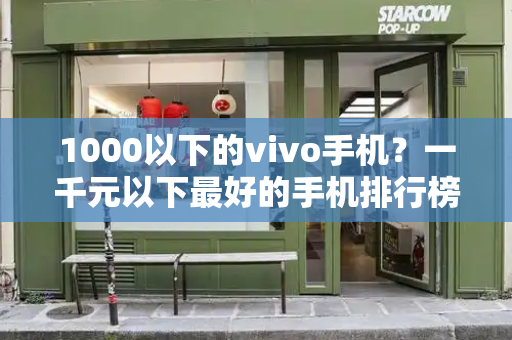 1000以下的vivo手机？一千元以下最好的手机排行榜-第1张图片-星选测评