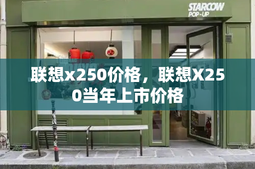 联想x250价格，联想X250当年上市价格-第1张图片-星选测评