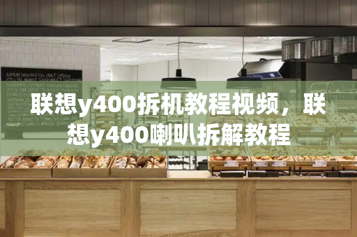 联想y400拆机教程视频，联想y400喇叭拆解教程-第1张图片-星选测评