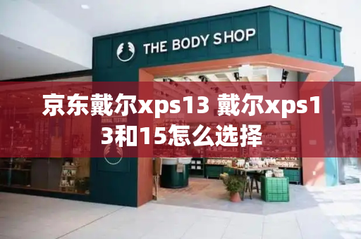 京东戴尔xps13 戴尔xps13和15怎么选择-第1张图片-星选测评