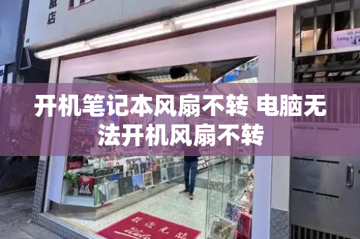 开机笔记本风扇不转 电脑无法开机风扇不转-第1张图片-星选测评