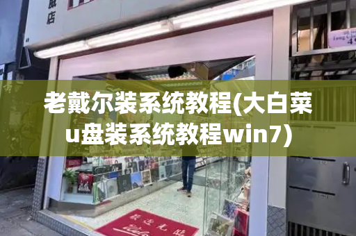 老戴尔装系统教程(大白菜u盘装系统教程win7)-第1张图片-星选测评