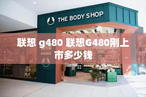 联想 g480 联想G480刚上市多少钱-第1张图片-星选测评