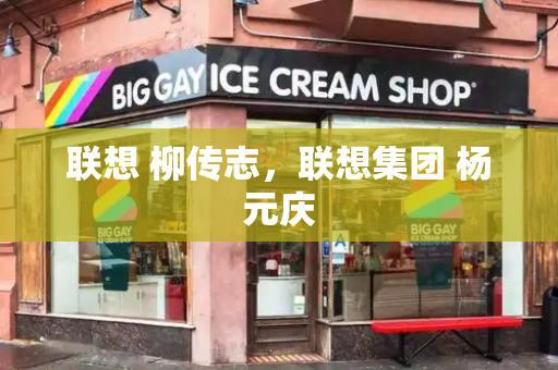 联想 柳传志，联想集团 杨元庆