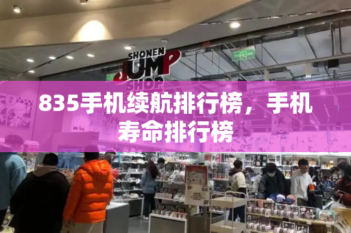 835手机续航排行榜，手机寿命排行榜-第1张图片-星选测评