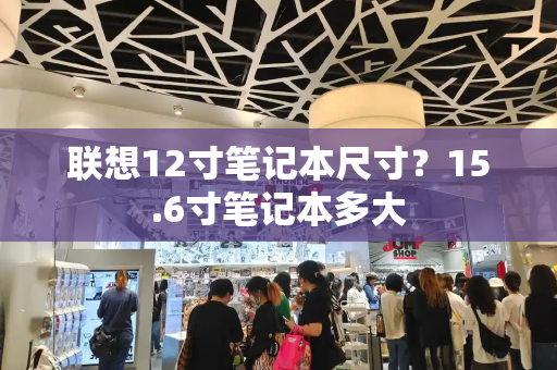 联想12寸笔记本尺寸？15.6寸笔记本多大