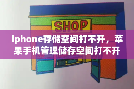 iphone存储空间打不开，苹果手机管理储存空间打不开