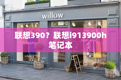 联想390？联想i913900h笔记本-第1张图片-星选测评