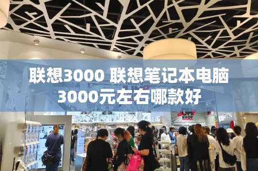 联想3000 联想笔记本电脑3000元左右哪款好-第1张图片-星选测评