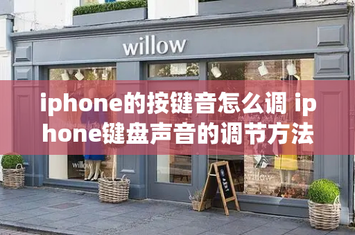 iphone的按键音怎么调 iphone键盘声音的调节方法-第1张图片-星选测评