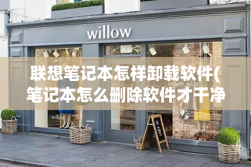 联想笔记本怎样卸载软件(笔记本怎么删除软件才干净)