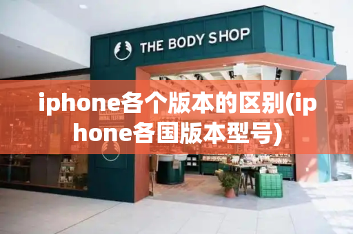 iphone各个版本的区别(iphone各国版本型号)