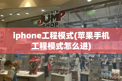 iphone工程模式(苹果手机工程模式怎么进)-第1张图片-星选测评