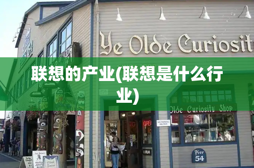 联想的产业(联想是什么行业)