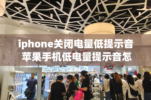 iphone关闭电量低提示音 苹果手机低电量提示音怎么开启