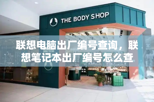 联想电脑出厂编号查询，联想笔记本出厂编号怎么查-第1张图片-星选测评