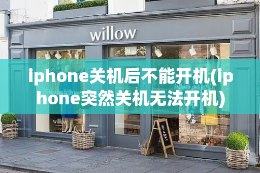 iphone关机后不能开机(iphone突然关机无法开机)-第1张图片-星选测评