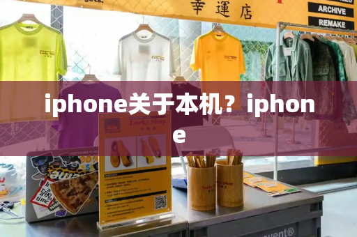 iphone关于本机？iphone