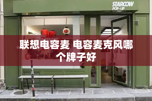 联想电容麦 电容麦克风哪个牌子好-第1张图片-星选测评