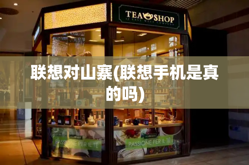 联想对山寨(联想手机是真的吗)-第1张图片-星选测评