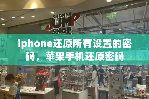 iphone还原所有设置的密码，苹果手机还原密码