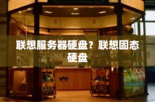 联想服务器硬盘？联想固态硬盘