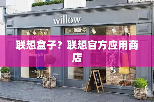 联想盒子？联想官方应用商店-第1张图片-星选测评