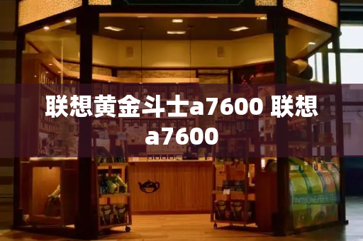 联想黄金斗士a7600 联想a7600-第1张图片-星选测评