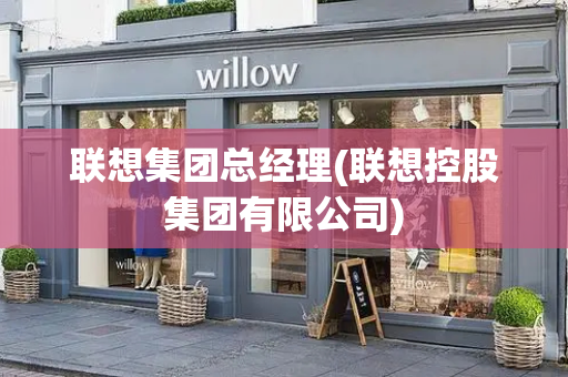 联想集团总经理(联想控股集团有限公司)