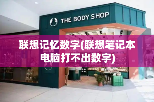 联想记忆数字(联想笔记本电脑打不出数字)