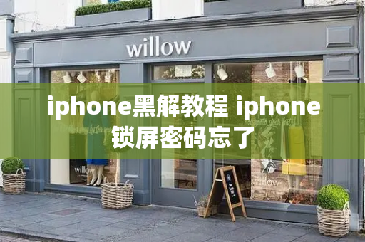 iphone黑解教程 iphone锁屏密码忘了-第1张图片-星选测评