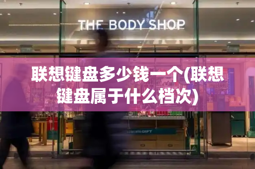 联想键盘多少钱一个(联想键盘属于什么档次)
