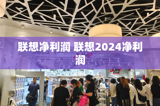 联想净利润 联想2024净利润