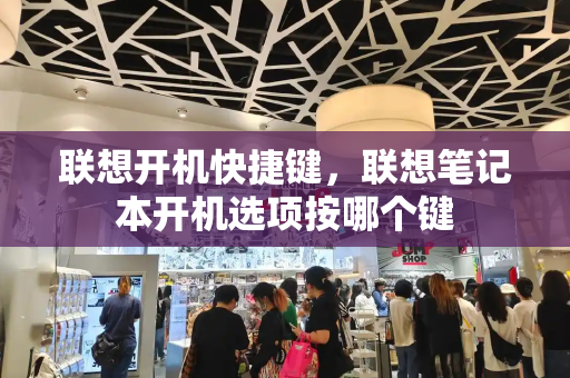 联想开机快捷键，联想笔记本开机选项按哪个键