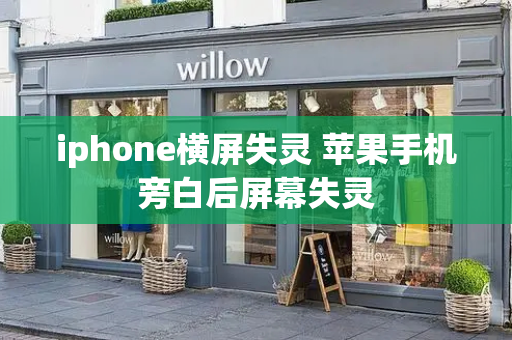 iphone横屏失灵 苹果手机旁白后屏幕失灵-第1张图片-星选测评