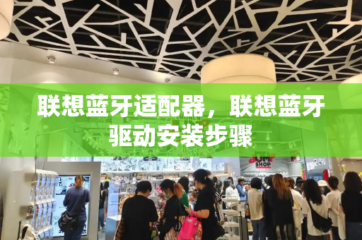联想蓝牙适配器，联想蓝牙驱动安装步骤-第1张图片-星选测评