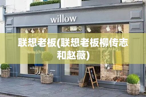 联想老板(联想老板柳传志和赵薇)